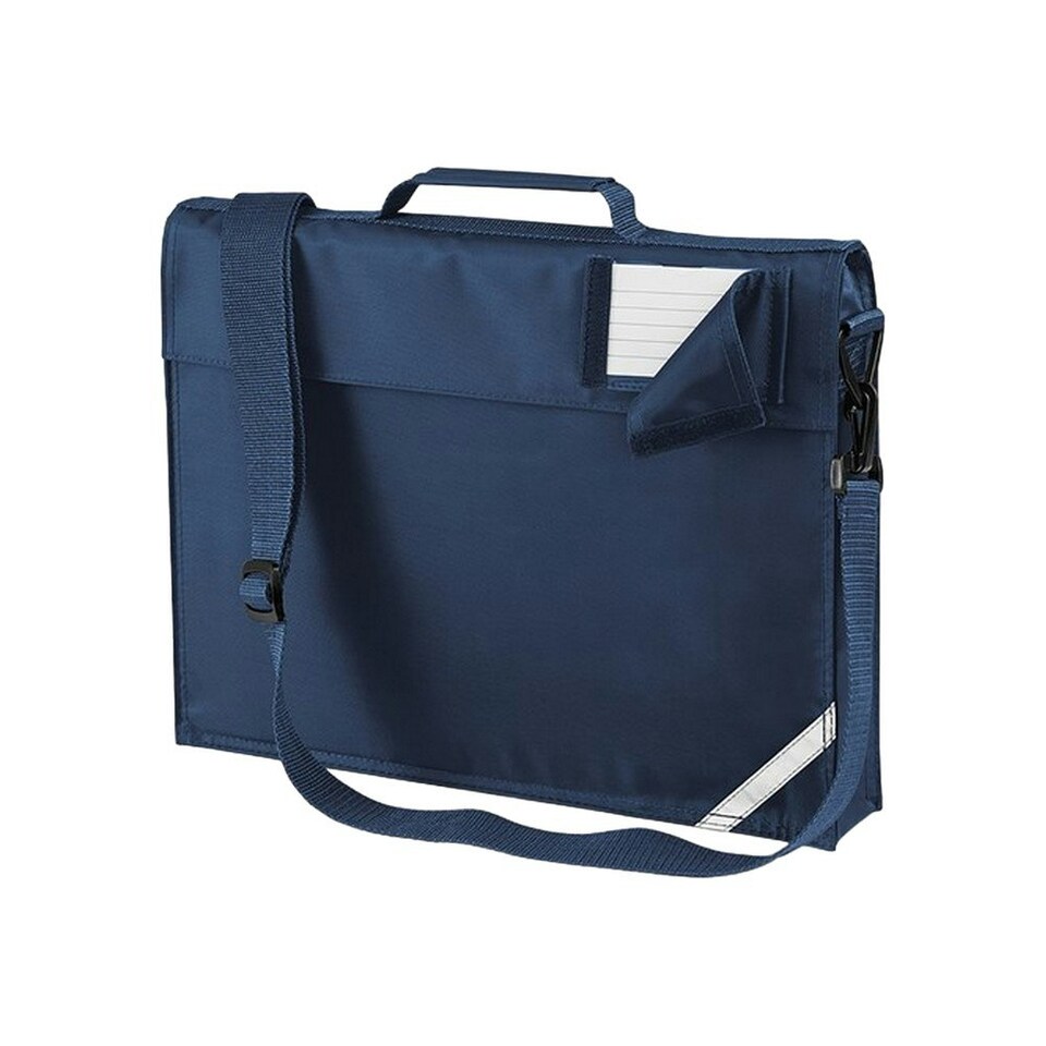 image 1 of Quadra Childrens/Kids Adjustable Strap Book Bag - French Navy - One Size Blue