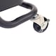 image 3 of Oypla 3 Tier Black Household Kitchen Bathroom Storage Trolley Cart Shelf Black