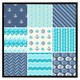 image 2 of Nautical tiles (Picutre Frame) Brown | Oak | XL
