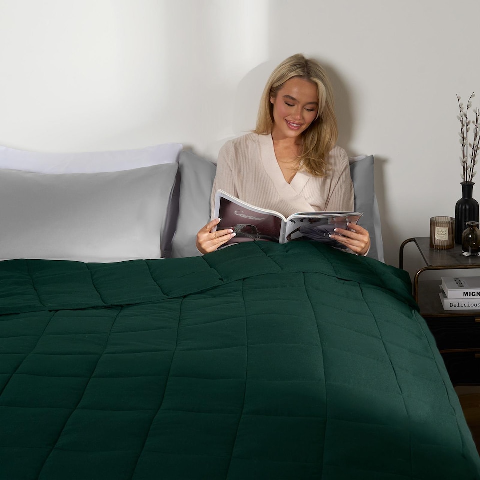 image 1 of OHS Sensory Sleep Therapy 8kg Weighted Blanket 150 x 200cm
