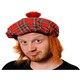 image 7 of Tam O’ Shanter Hat – Scottish Tartan Fancy Dress Cap for Burns Night N/A | 1