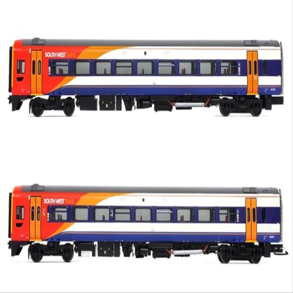 image 1 of Bachmann Class 158 884 2 Car DMU South West Trains (DCC-Sound)