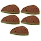 image 2 of Hook/Loop Sanding Abrasive Discs Pads 90mm Sanding Triangle 50 PK 120 Grit