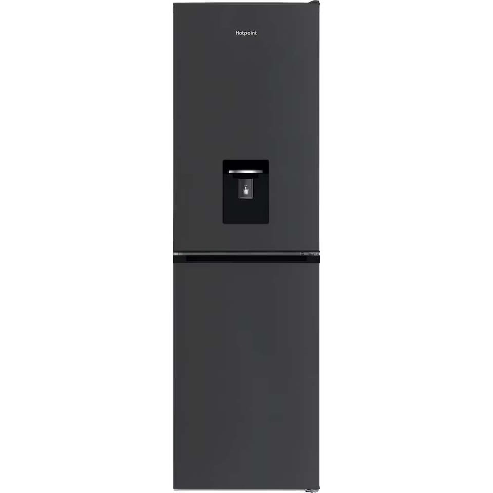 image 1 of Hotpoint HPKH 1261W XBR4UK - Dark Grey 50/50 Fridge Freezer - 268L Total Capacity - E energy rating
