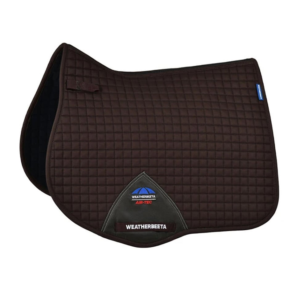 image 1 of Weatherbeeta Air-Tec All Purpose Horse Saddlepad | Brown | Chocolate | 24.5in x 25in | 1
