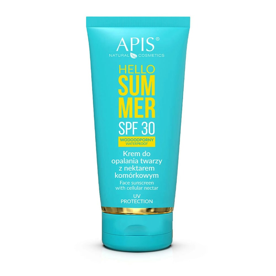 image 1 of Apis Hello Summer Waterproof SPF 30 Face Sunscreen with Cellular Nectar 50ml