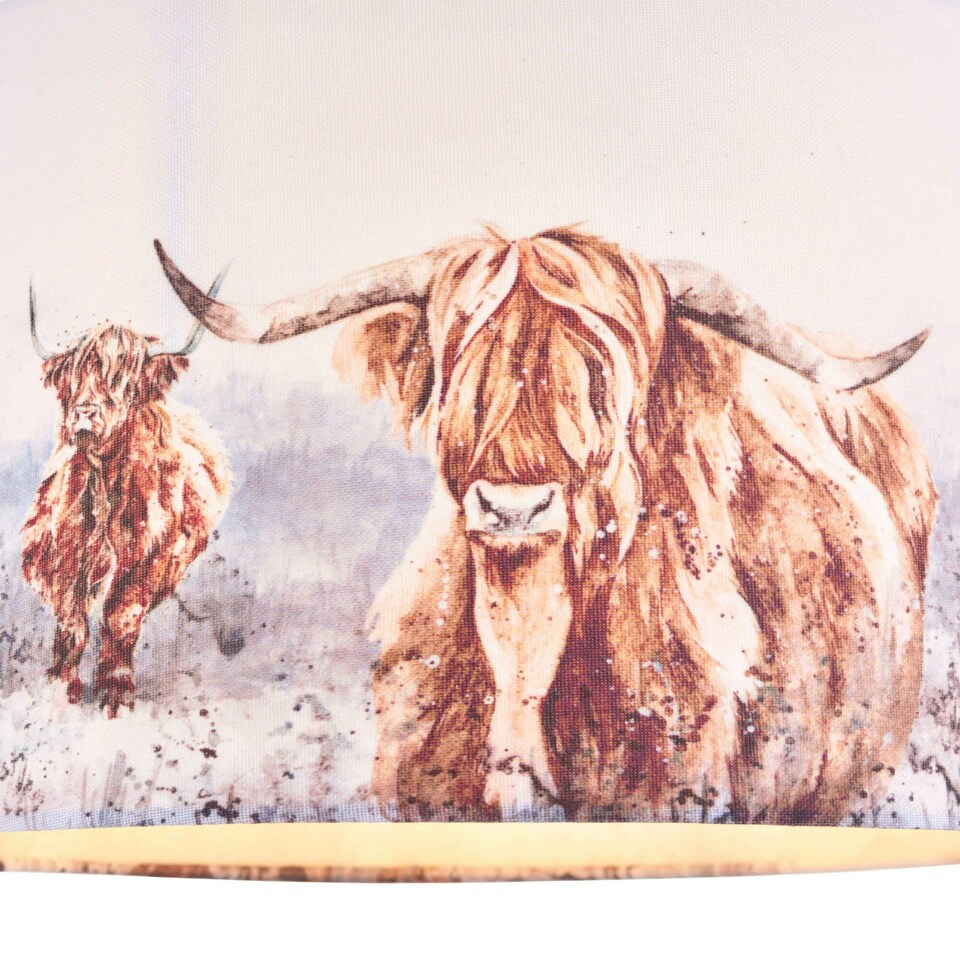 image 1 of Cattle Printed Shade