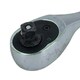 image 2 of 3/8in Drive Ratchet with Curved Rubber Grip Handle 90 Teeth Quick Release
