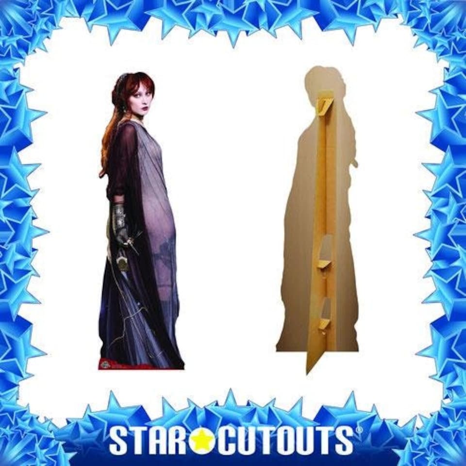 image 1 of Kayleigh Rose Amstutz In Chiffon Dress Lifesize Cardboard Cutout 159cm