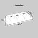 image 4 of Cooks Professional | Buffet Warmer | 3-Sections | 6L Capacity | Hot Plate Function | Temperature Control | Silver