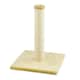 image 2 of KCT Small Beige Scratching Post for Indoor Cats & Kittens - 40cm