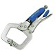 image 3 of 6" Welding Locking C Clamps Adjustable Fastener with Quick Release Grip 2 Pack