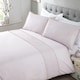 image 2 of Pom Poms Polycotton Duvet Cover Set with Pillowcase | Pink | King | 1