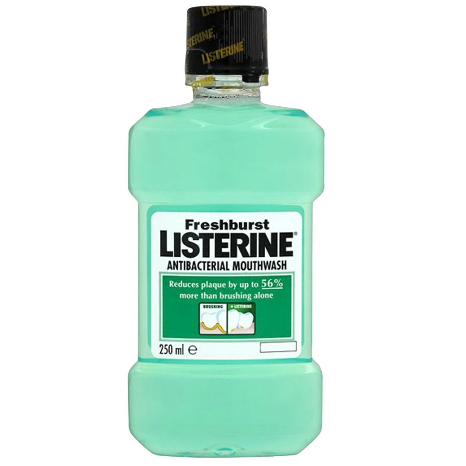 Listerine Freshburst Antibacterial Mouthwash 250ml x 6