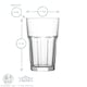 image 3 of LAV Aras Highball Glasses - 300ml - Clear - Pack of 12 | Clear | Clear