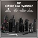 image 7 of Leak Proof Slim Water Bottle, Stainless Steel, 600ml (20oz) | Black | Gamer | One Size