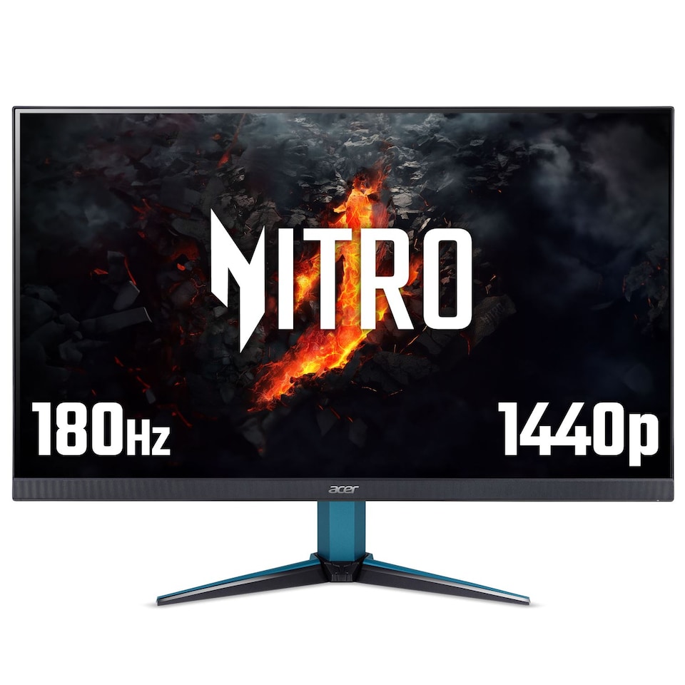 image 1 of Acer Nitro VG272UV3 27" IPS QHD 180Hz 0.5ms Freesync Premium Gaming Monitor