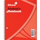 image 1 of Silvine Student Spiral Notebook Soft Cover 60 Sheets 203x159mm Ref 138