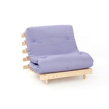 3ft Single Futon Mattress And Base Set in Lilac