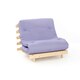 image 1 of 3ft Single Futon Mattress And Base Set in Lilac