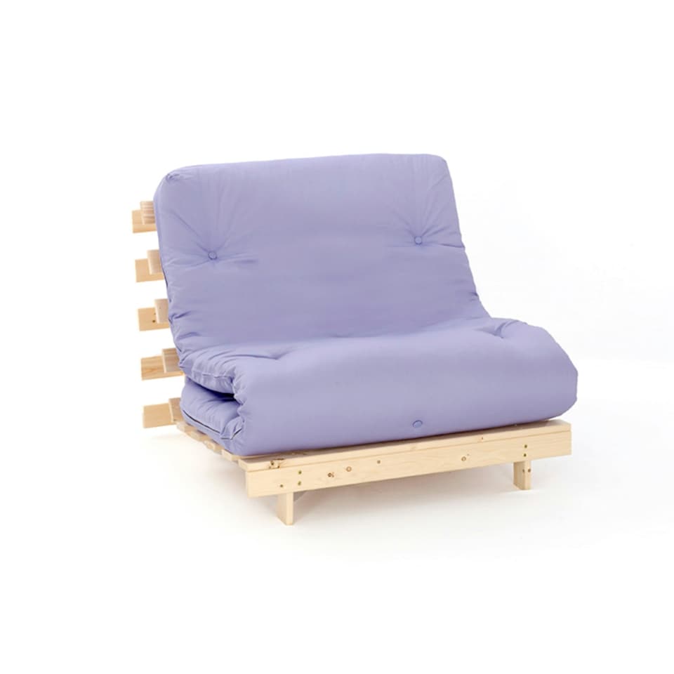 image 1 of 3ft Single Futon Mattress And Base Set in Lilac