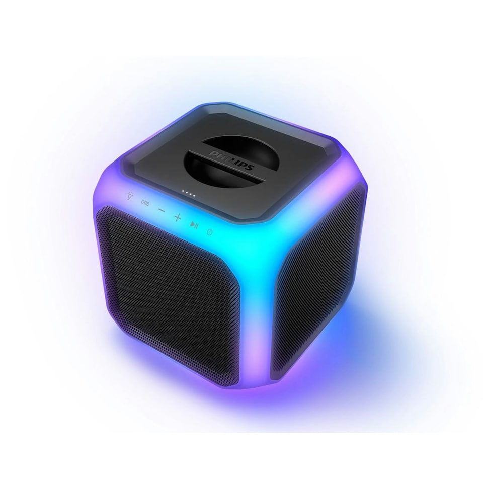 image 1 of Philips TAX7207 Black Wireless Party Link Bluetooth Party Speaker