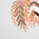 image 5 of ValueLights Pinnate Copper Ceiling Pendant Light Shade & Bulb | Copper