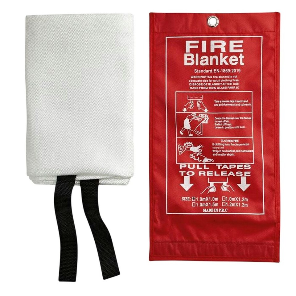 image 1 of MidOcean Blake Fire Blanket - Red - One Size