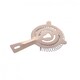 image 8 of Oypla Professional Stainless Steel Cocktail Maker Ice Strainer Silver