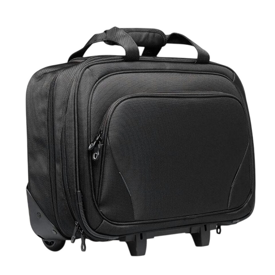 image 1 of MidOcean Macau Trolley Business Trolley Bag - Black - 36.5cm x 47.5cm x 20.5cm Black | 36.5cm x 47.5cm x 20.5cm