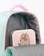 image 5 of Pusheen the Cat Mint Lunch Bag, Lunch Box and Drinks Bottle Set | Snack Attack Polkadot School Lunch Set for Girls | Transparent Water Bottle | Pusheen Merch