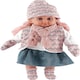 image 6 of Baby Doll Dress-Up Set with Clothes and Hair Accessories – 36cm Soft Body Doll