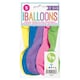 image 2 of Assorted Age 18 Pearlised Biodegradable Latex Balloons 30cm / 12 in - Pack of 5