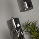 image 9 of Demeter 3 Light Smoked Glass LED Cluster Ceiling Pendant