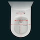 image 5 of Soft Close Toilet Seat | Easy To Install | Hygiene+ | Easy Clean | D shape