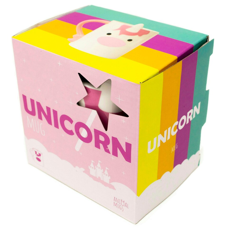 image 1 of Gift Republic Animals Mug Unicorn