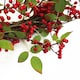 image 3 of Christmas Look Red Berry Floristry Wreath 60cm 24" Luxury