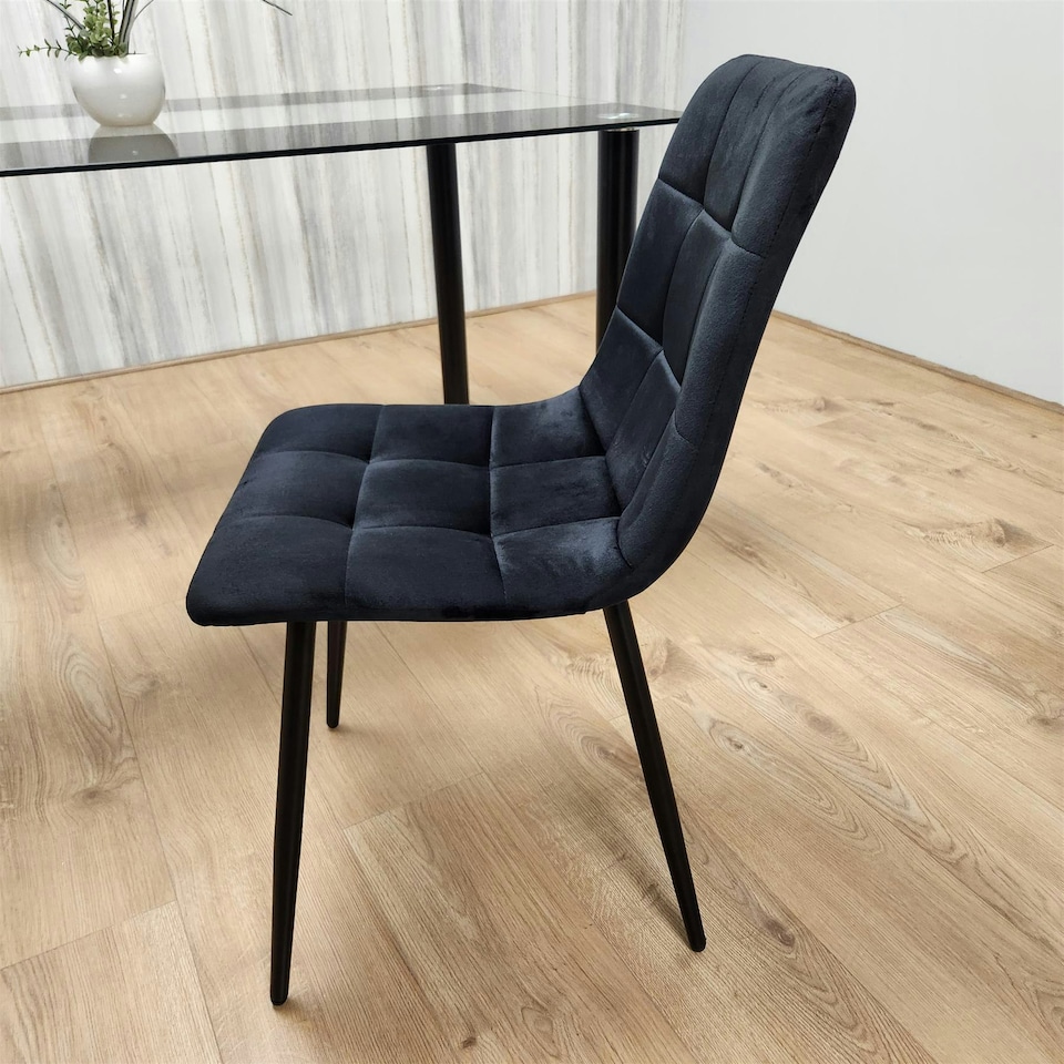 image 1 of Dining Table Set with 4 Chairs Dining Room, and Kitchen table set of 4 White