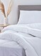 image 5 of Recycled Microfibre Polyester Fill 4.5 Tog Duvet Double | White