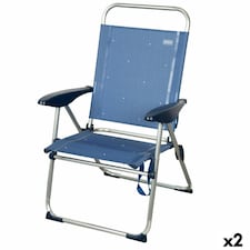 Beach Chair Aktive 48 x 100 x 60 cm (2 Units) N/A