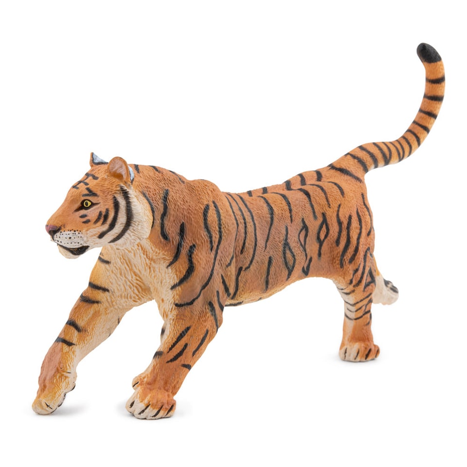 image 1 of PAPO Wild Animal Kingdom Running Tiger Toy Figure (50321)