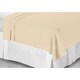image 2 of Belledorm 200 Thread Count Egyptian Cotton Flat Sheet - Papyrus - Double