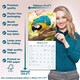 image 5 of Macaws 2026 Calendar | Square Wall Calendar | Bird Gift | Plastic Free Packaging | by Avonside Publishing