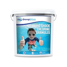 25Kg Deep Blue Pro Rapid Shock Chlorine Granules quick acting for hot tubs, spas and swimming pools