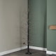 image 2 of 210cm Black Micro Dot Tree w/1600 WW LEDs Remote Control, 8 Functions & Timer