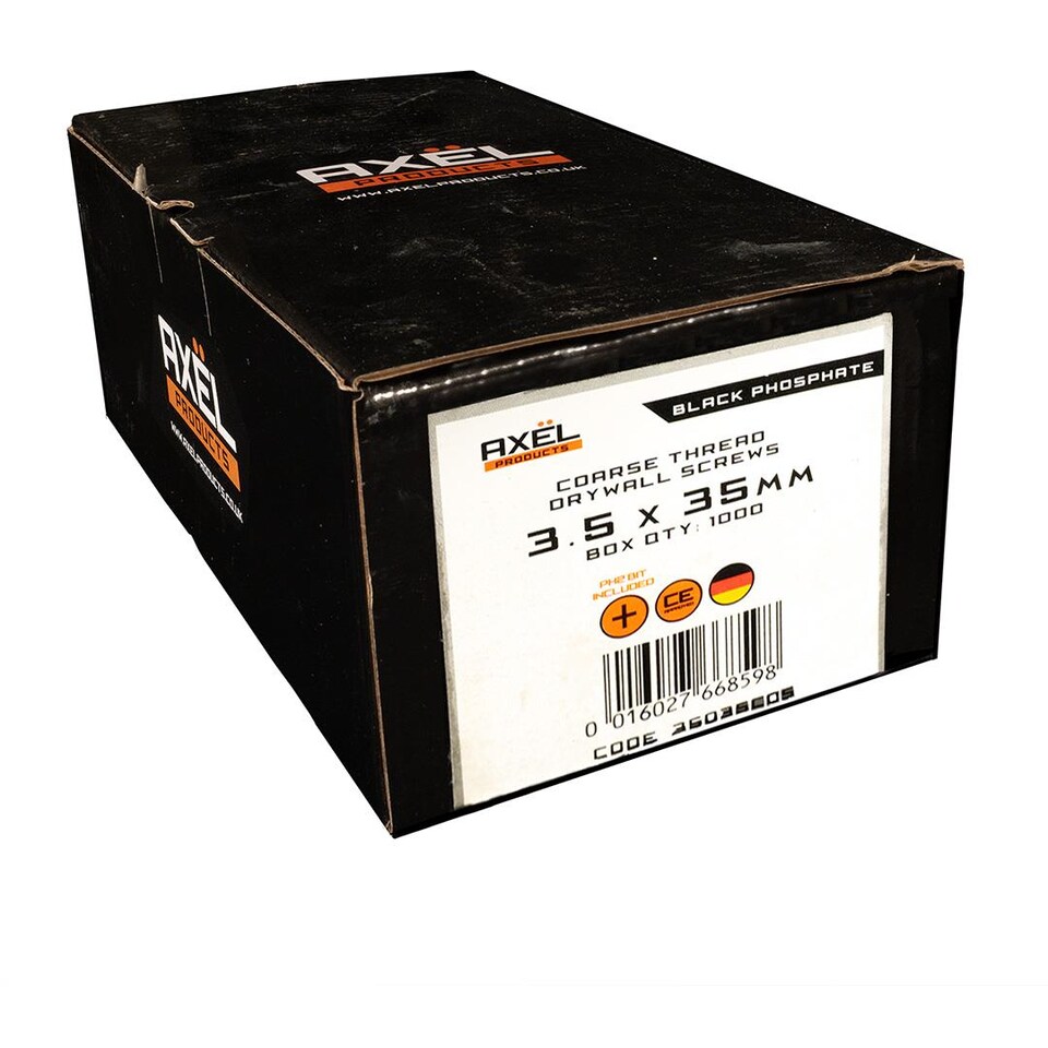 image 1 of Axel Drywall Screws (Dia) 3.5mm (L) 35mm - Box of 1000