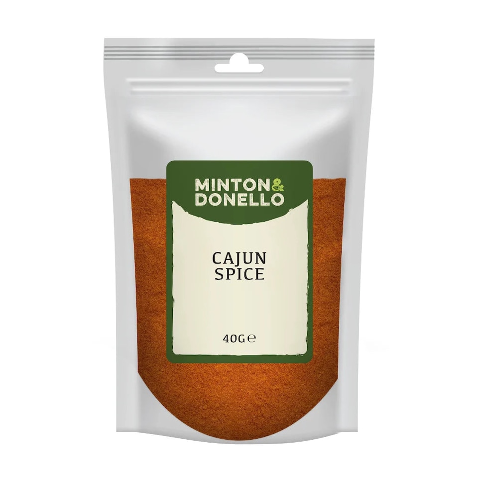 image 1 of Minton & Donello Cajun Spice 10 x 40g