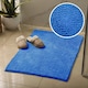 image 3 of Chenille Bobble Bath Mat Non-Slip 50 x 80cm - Lupin Blue