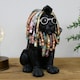image 5 of Gifts Direct 2 U Black Lion With Dreadlocks Ornament Black