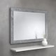 image 2 of Fragmenta Pewter Modern Wall Mirror